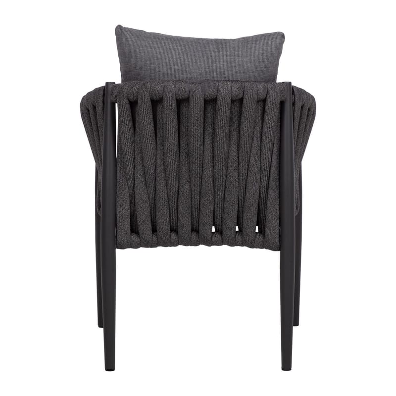 Stol Bristol 63x62x73 cm - Grå - Utemöbler - Utestol & trädgårdsstol - Utefåtölj & loungefåtölj