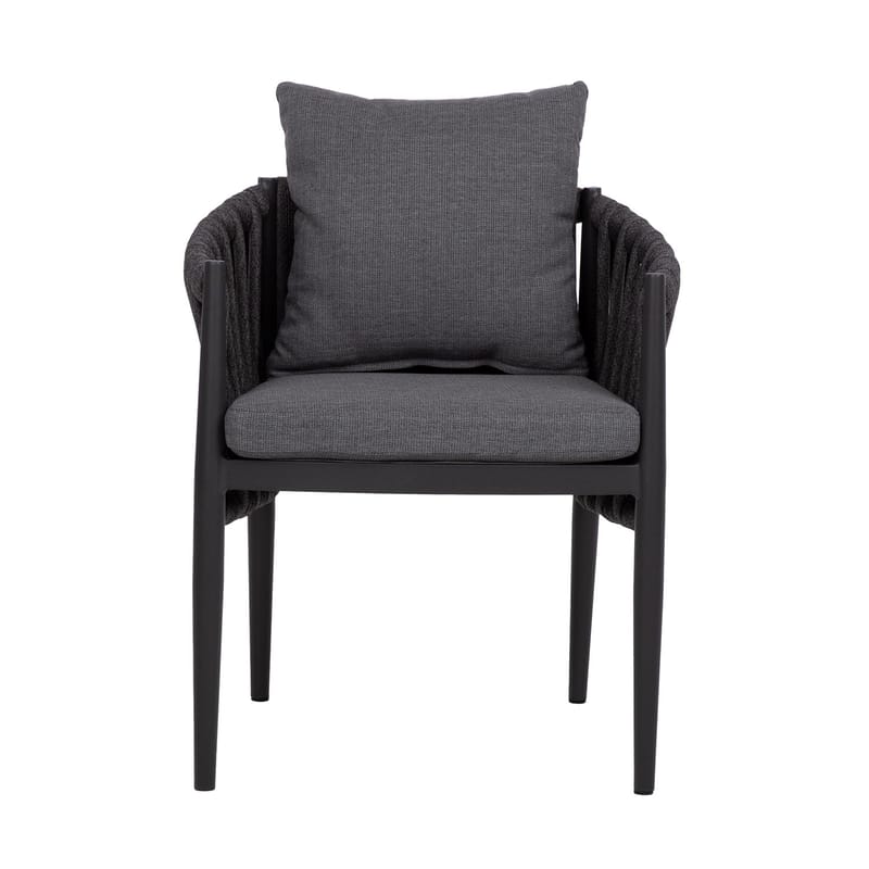 Stol Bristol 63x62x73 cm - Grå - Utemöbler - Utestol & trädgårdsstol - Utefåtölj & loungefåtölj