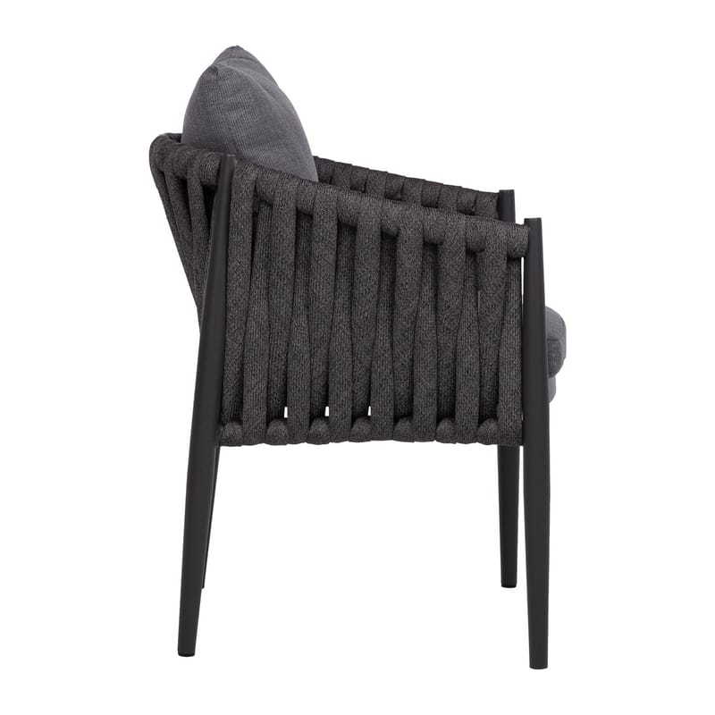 Stol Bristol 63x62x73 cm - Grå - Utemöbler - Utestol & trädgårdsstol - Utefåtölj & loungefåtölj