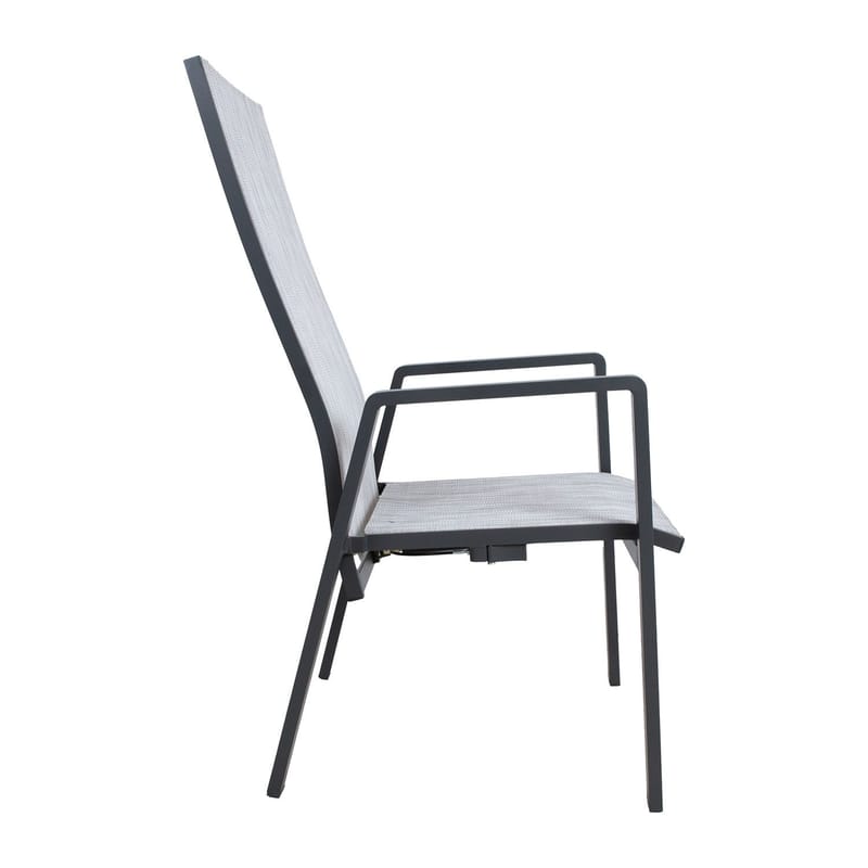 Stol Casper - Grå - Utemöbler - Utestol & trädgårdsstol - Positionsstol