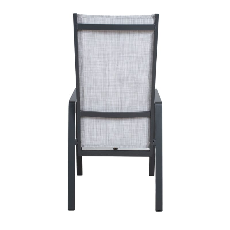 Stol Casper - Grå - Utemöbler - Utestol & trädgårdsstol - Positionsstol