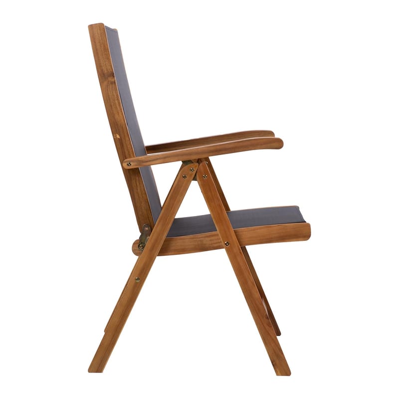 Stol Fabiola - Svart - Utemöbler - Utestol & trädgårdsstol - Positionsstol