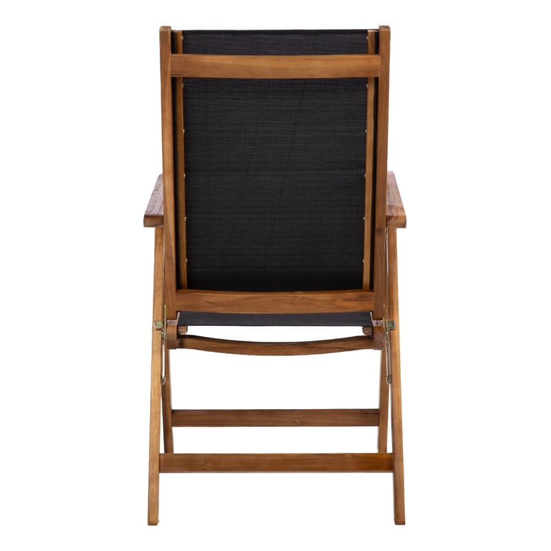 Stol Fabiola - Svart - Utemöbler - Utestol & trädgårdsstol - Positionsstol