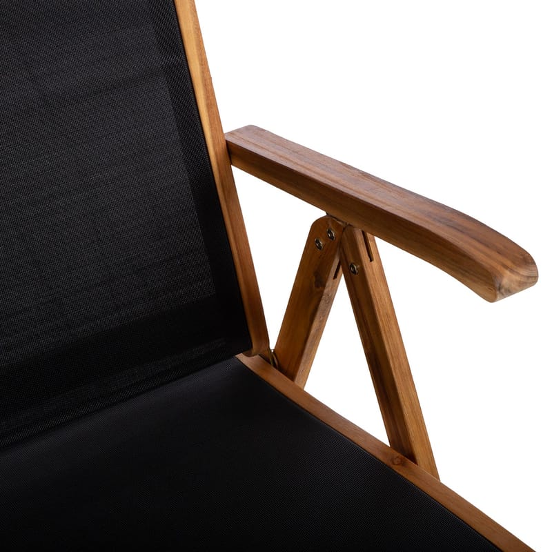 Stol Fabiola - Svart - Utemöbler - Utestol & trädgårdsstol - Positionsstol