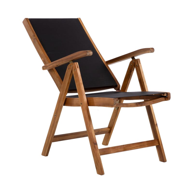 Stol Fabiola - Svart - Utemöbler - Utestol & trädgårdsstol - Positionsstol