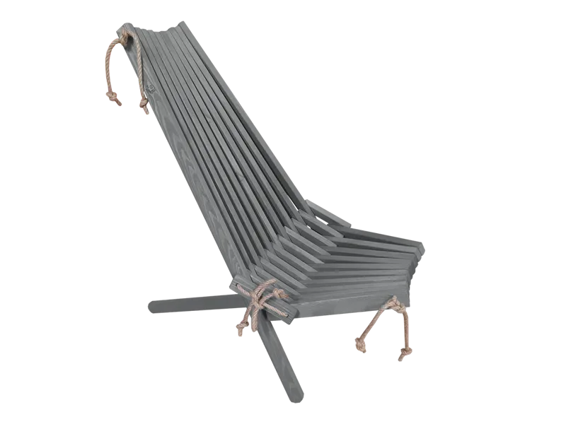 Stol Hillerstorp Ecochair, Grå