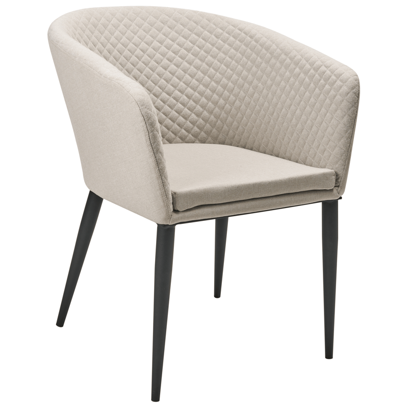 Stol utomhus Curgos - Beige/Svart - Utemöbler - Utestol & trädgårdsstol - Utefåtölj & loungefåtölj