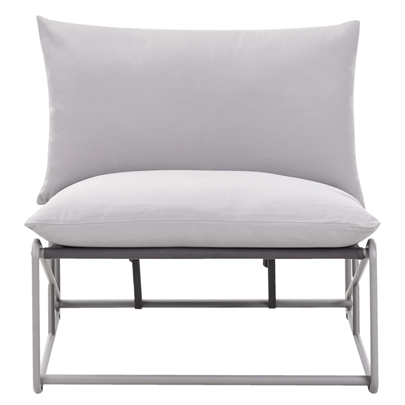 Stol utomhus med Dyna Pico Stål - Grå - Utemöbler - Utestol & trädgårdsstol - Utefåtölj & loungefåtölj