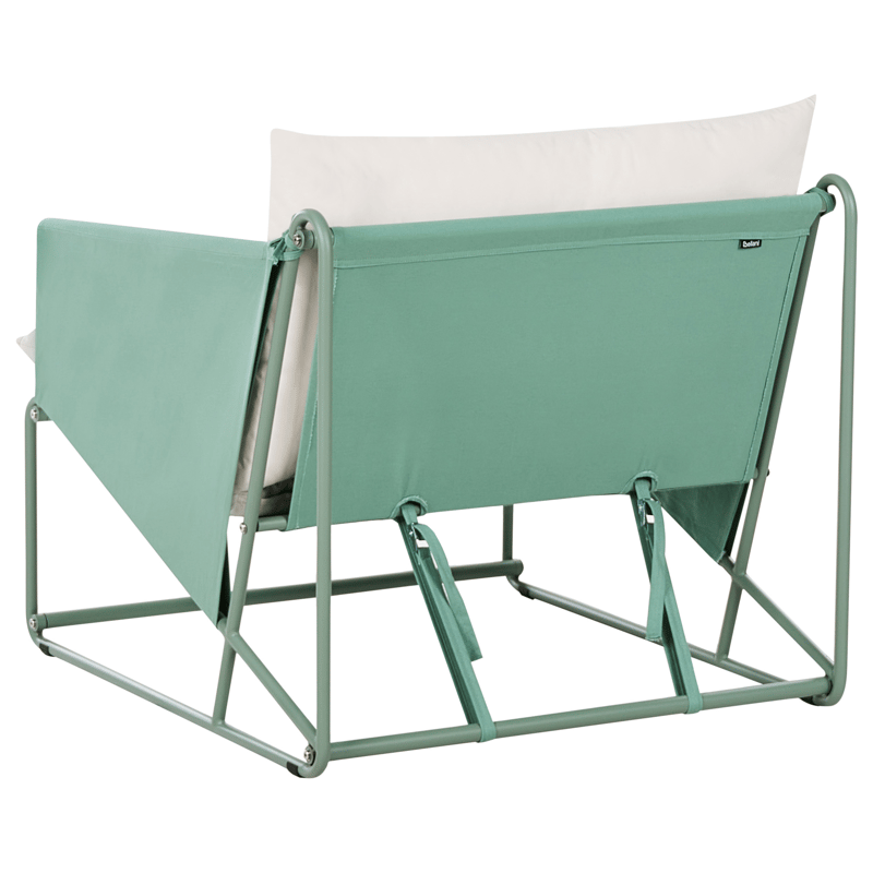 Stol utomhus med Dyna Ponte - Grön/Beige - Utemöbler - Utestol & trädgårdsstol - Utefåtölj & loungefåtölj