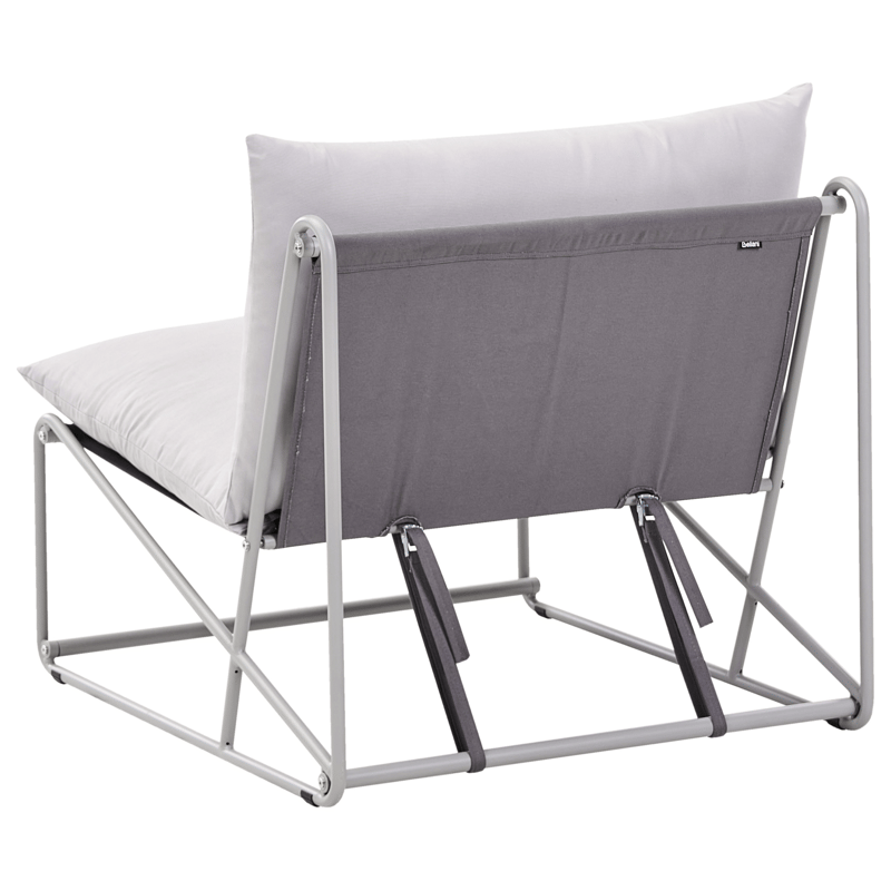 Stol utomhus med Dyna Pico Stål - Grå - Utemöbler - Utestol & trädgårdsstol - Utefåtölj & loungefåtölj