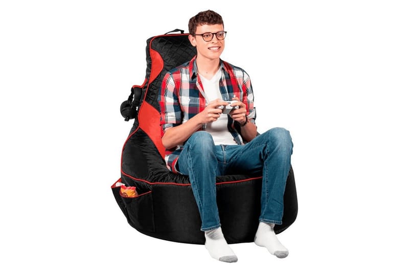 Sufian Sittsäck Utomhus 90 cm - Red/Svart - Utemöbler - Utestol & trädgårdsstol - Sittsäckar utomhus
