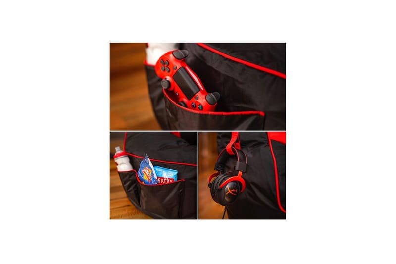 Sufian Sittsäck Utomhus 90 cm - Red/Svart - Utemöbler - Utestol & trädgårdsstol - Sittsäckar utomhus