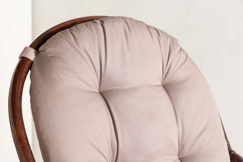 Swing Utefåtölj - Mörk Valnöt - Utemöbler - Utestol & trädgårdsstol - Utefåtölj & loungefåtölj