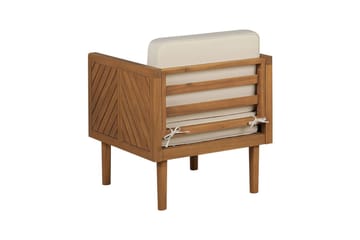 Taviano Utefåtölj - Ljusbrun/Beige - Utemöbler - Utestol & trädgårdsstol - Utefåtölj & loungefåtölj