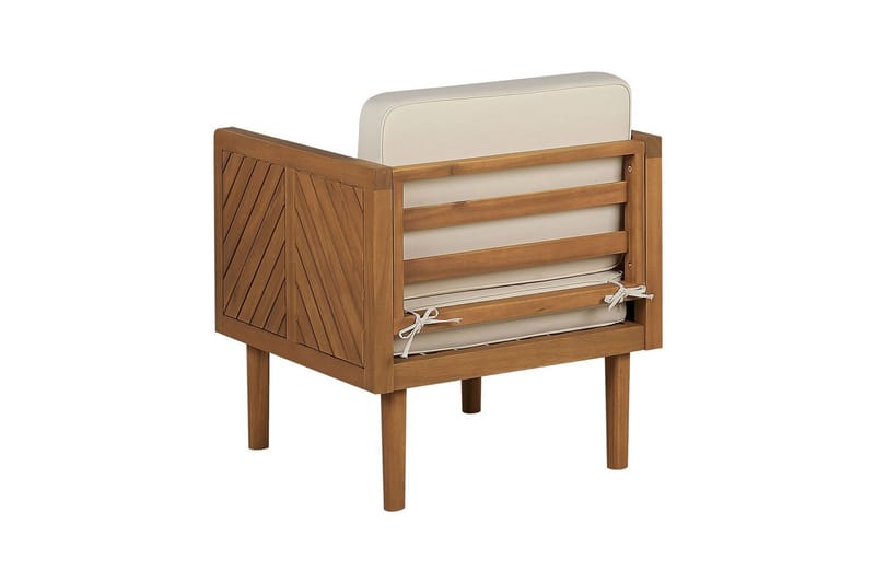 Taviano Utefåtölj - Ljusbrun/Beige - Utemöbler - Utestol & trädgårdsstol - Utefåtölj & loungefåtölj