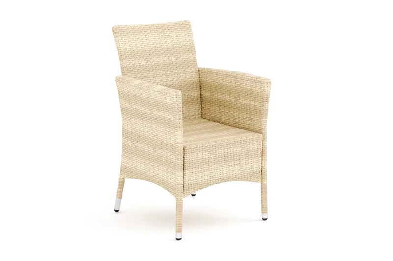 Thor Utefåtölj – Loungefåtölj Utemöbler i Konstrotting, Beige