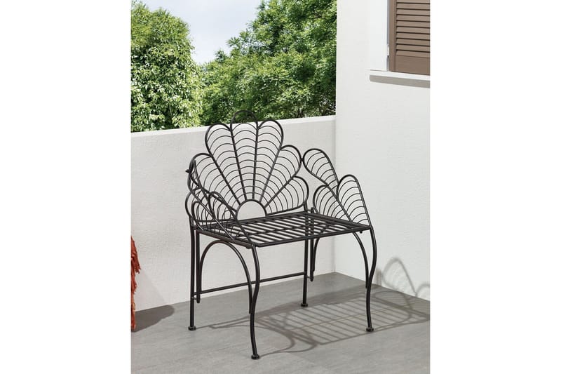 Thorpe Utefåtölj - Svart - Utemöbler - Utestol & trädgårdsstol - Utefåtölj & loungefåtölj