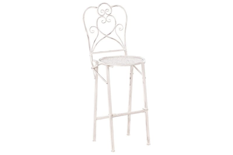 Trädgårdsbarstolar set om 2 Trieste - Utemöbler - Utestol & trädgårdsstol - Barstol utomhus