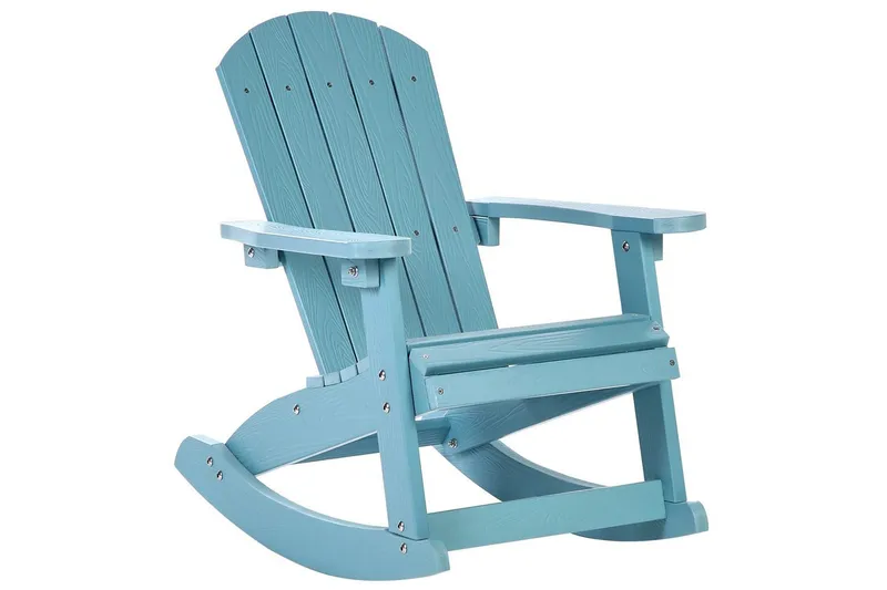 Trädgårdsgungstol Adirondack, Blå