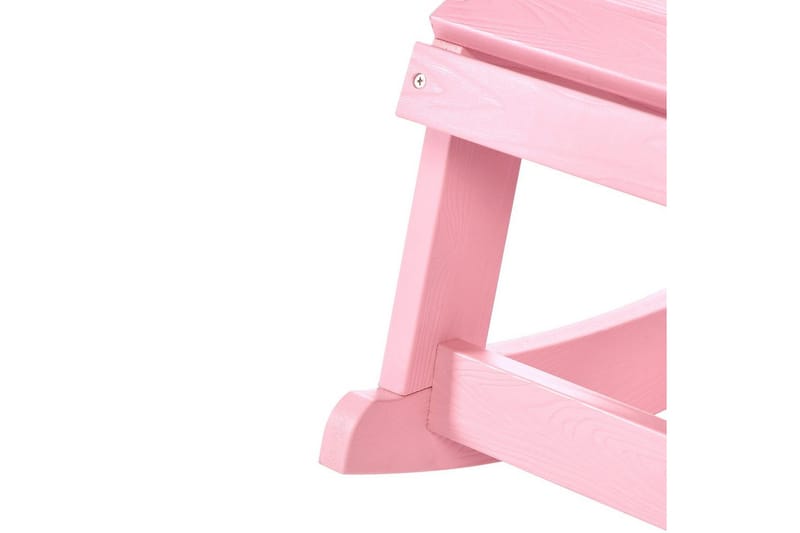 Trädgårdsgungstol Adirondack - Rosa - Utemöbler - Utestol & trädgårdsstol - Gungstol utomhus