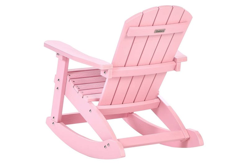 Trädgårdsgungstol Adirondack - Rosa - Utemöbler - Utestol & trädgårdsstol - Gungstol utomhus