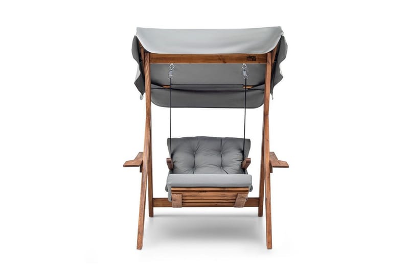 Trädgårdssingelgunga Limca Gunga Grå - Grå - Utemöbler - Utestol & trädgårdsstol - Hängstol utomhus