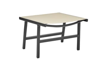 Trädgårdsstol Marceddi - Beige, svart - Utemöbler - Utestol & trädgårdsstol - Utefåtölj & loungefåtölj