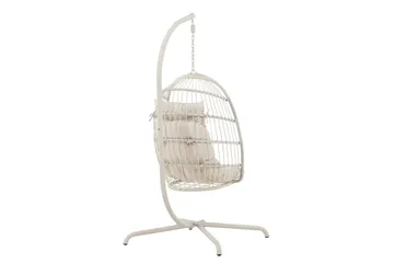 Trezza Hängstol Utomhus 75x70 cm - Beige - Utemöbler - Utestol & trädgårdsstol - Hängstol utomhus