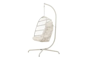 Trezza Hängstol Utomhus 75x70 cm - Beige - Utemöbler - Utestol & trädgårdsstol - Hängstol utomhus