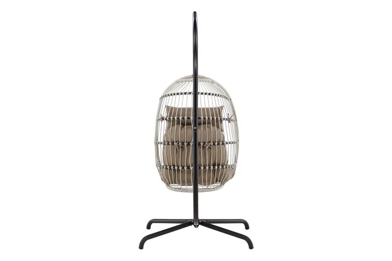 Trezza Hängstol Utomhus 75x70 cm - Grå - Utemöbler - Utestol & trädgårdsstol - Hängstol utomhus