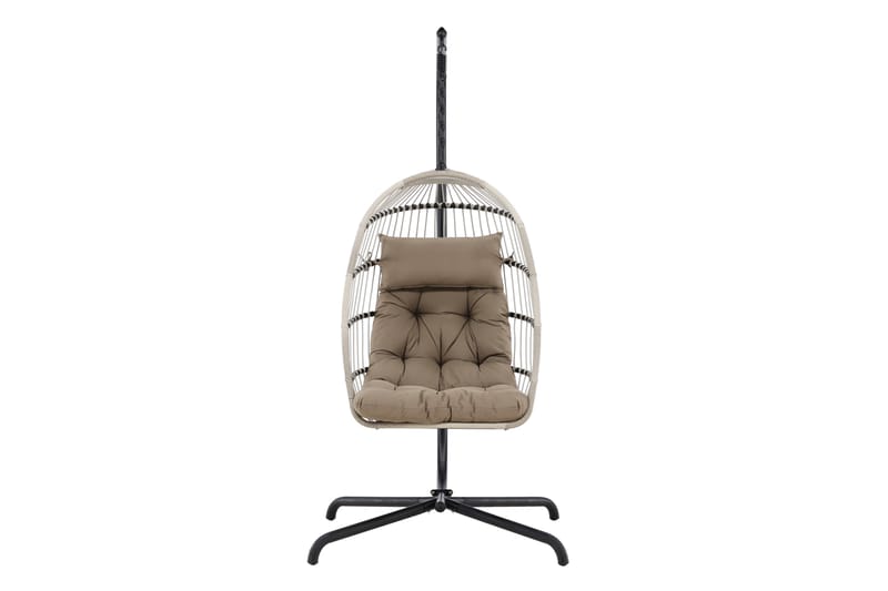 Trezza Hängstol Utomhus 75x70 cm - Grå - Utemöbler - Utestol & trädgårdsstol - Hängstol utomhus