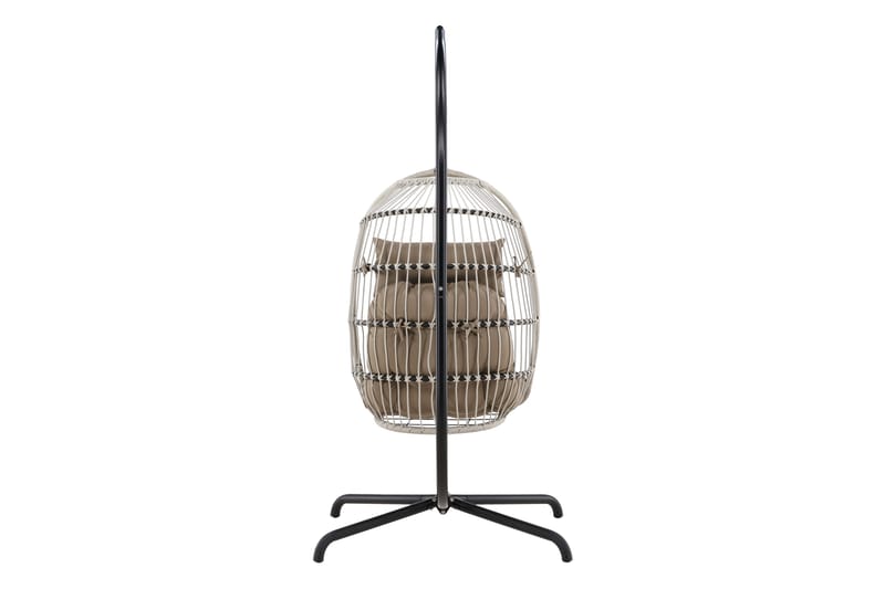 Trezza Hängstol Utomhus 75x70 cm - Grå - Utemöbler - Utestol & trädgårdsstol - Hängstol utomhus