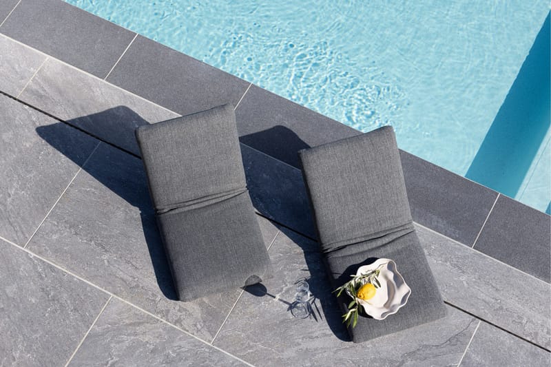 Trond Solstol 40x80 cm - Svart - Utemöbler - Utestol & trädgårdsstol - Solstolar