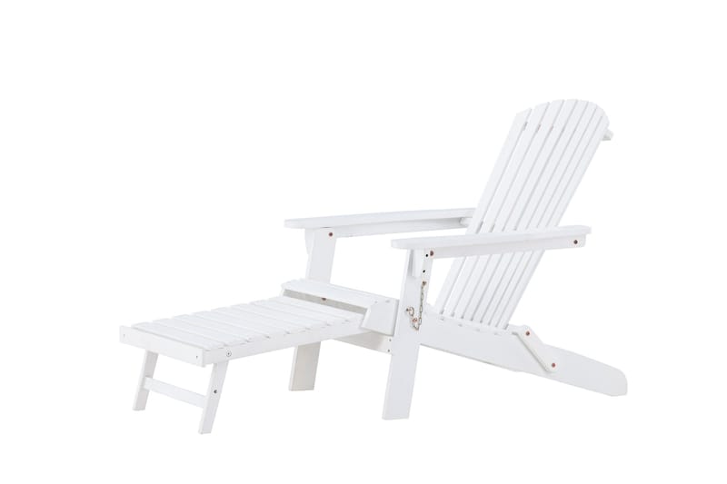 Tropea Solsäng - Vit - Utemöbler - Utestol & trädgårdsstol - Solsäng & Solvagnar