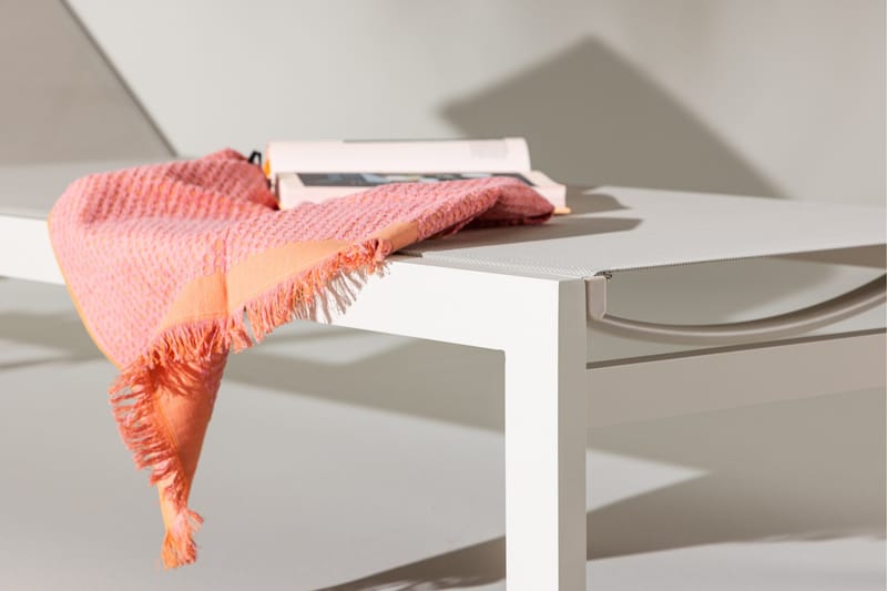 Tunis Solsäng Beige - Beige - Utemöbler - Utestol & trädgårdsstol - Solsäng & Solvagnar