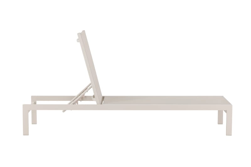 Tunis Solsäng Beige - Beige - Utemöbler - Utestol & trädgårdsstol - Solsäng & Solvagnar