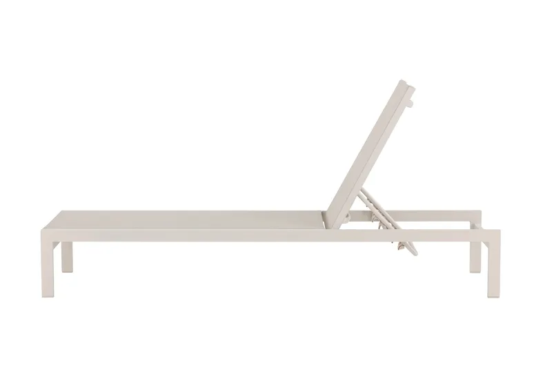 Tunis Solsäng Beige - Beige - Utemöbler - Utestol & trädgårdsstol - Solsäng & Solvagnar