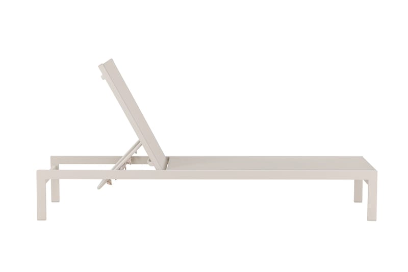 Tunis Solsäng Beige - Beige - Utemöbler - Utestol & trädgårdsstol - Solsäng & Solvagnar