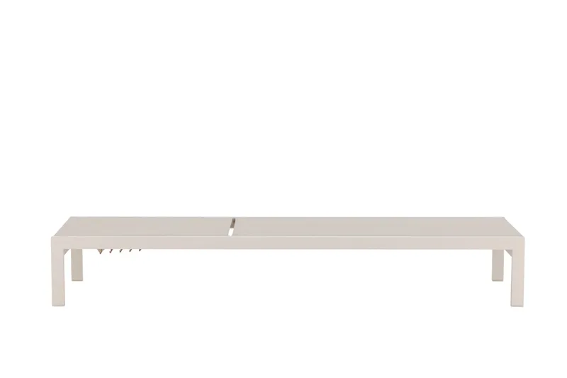 Tunis Solsäng Beige - Beige - Utemöbler - Utestol & trädgårdsstol - Solsäng & Solvagnar