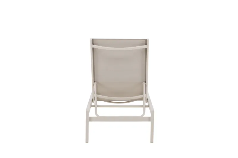 Tunis Solsäng Beige - Beige - Utemöbler - Utestol & trädgårdsstol - Solsäng & Solvagnar