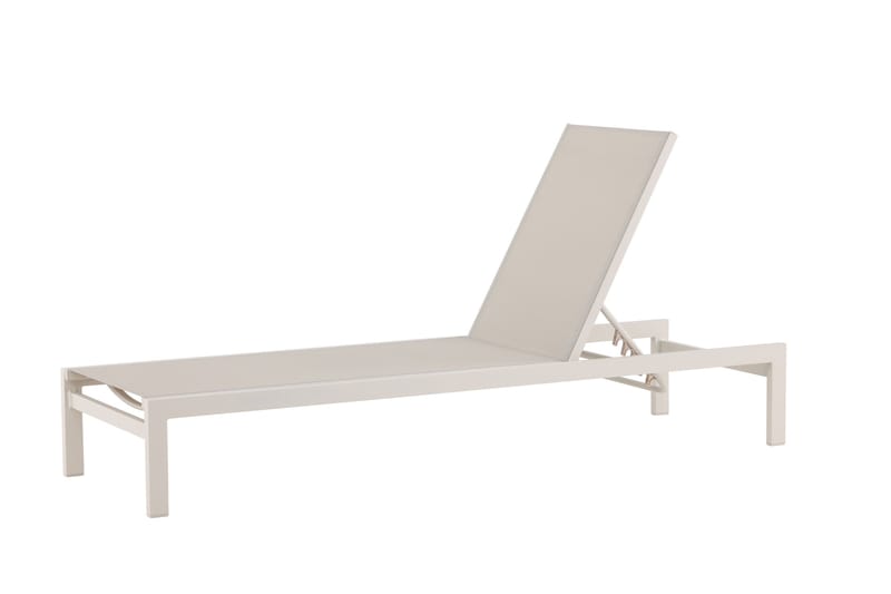 Tunis Solsäng Beige - Beige - Utemöbler - Utestol & trädgårdsstol - Solsäng & Solvagnar