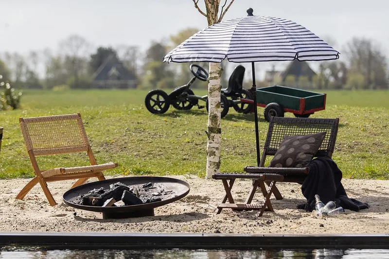 Alois Klappstol Utomhus - Beige - Utemöbler - Utestol & trädgårdsstol - Utefåtölj & loungefåtölj