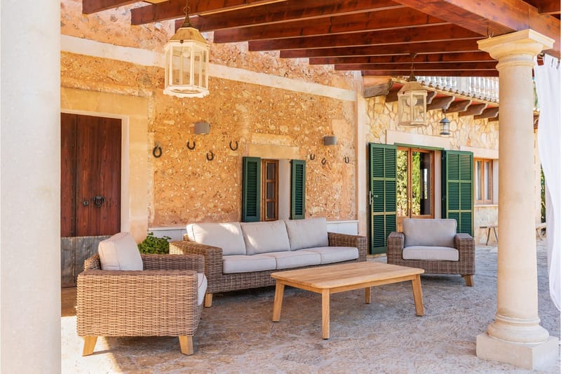 Barbados Utefåtölj - Beige - Utemöbler - Utestol & trädgårdsstol - Utefåtölj & loungefåtölj