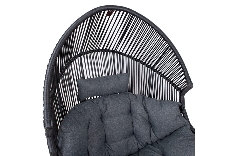 Helsinki Fåtolj Svart - Utemöbler - Utestol & trädgårdsstol - Utefåtölj & loungefåtölj