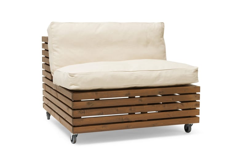 Hillerstorp Bara Vara Utefåtölj, Brun