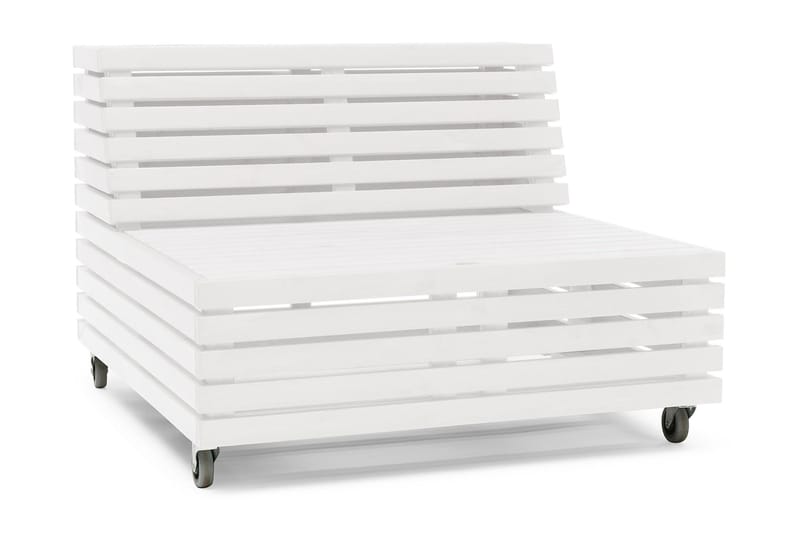 Hillerstorp Bara Vara Utefåtölj - Vitlaserad - Utemöbler - Utestol & trädgårdsstol - Utefåtölj & loungefåtölj