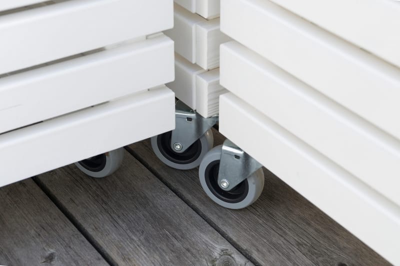 Hillerstorp Bara Vara Utefåtölj - Vitlaserad - Utemöbler - Utestol & trädgårdsstol - Utefåtölj & loungefåtölj