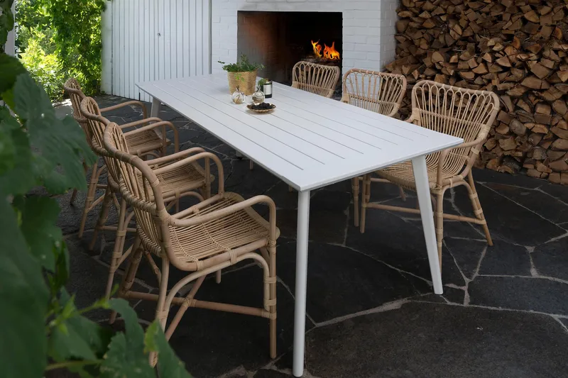 Hillerstorp Lyckesö Utefåtölj - Trä|Natur - Utemöbler - Utestol & trädgårdsstol - Utefåtölj & loungefåtölj