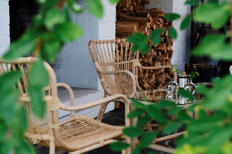 Hillerstorp Lyckesö Utefåtölj - Trä|Natur - Utemöbler - Utestol & trädgårdsstol - Utefåtölj & loungefåtölj