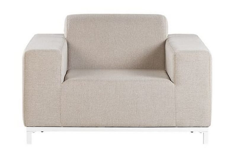 Hughen Utefåtölj 2-pack - Beige - Utemöbler - Utestol & trädgårdsstol - Utefåtölj & loungefåtölj